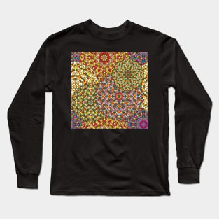 Mandala floral pattern Long Sleeve T-Shirt